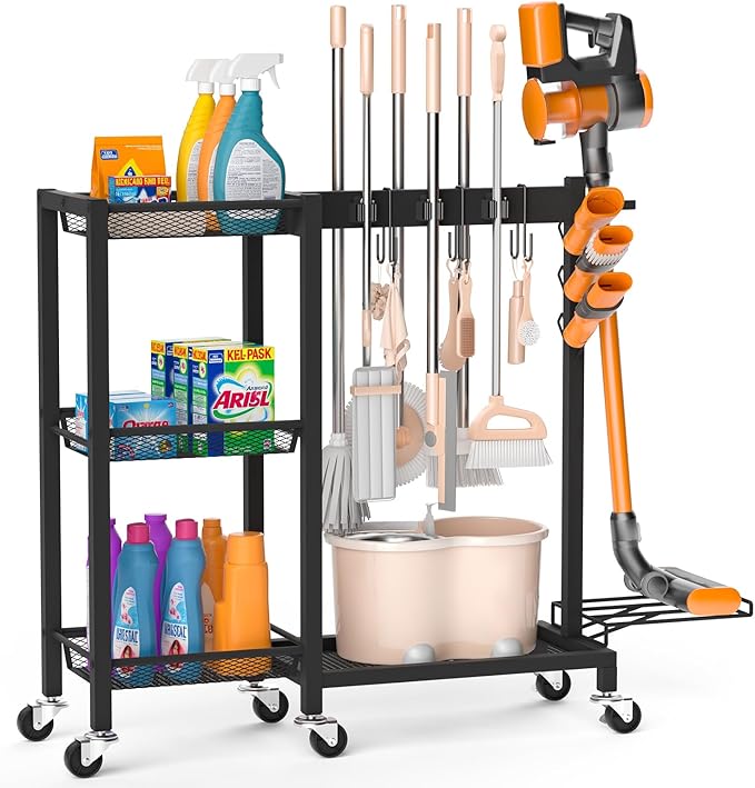 3-in-1 Cleaning Supplies Organizer
